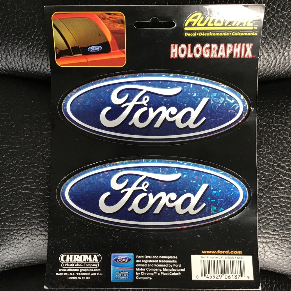 FORD Holographix Stick On Decals